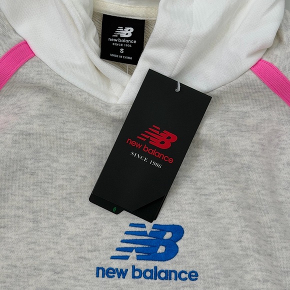 New Balance Men's Hoodie Athletics Amplified Size S color gray - Picture 9 of 9